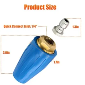360 Degree Rotating High Pressure Turbo Nozzle