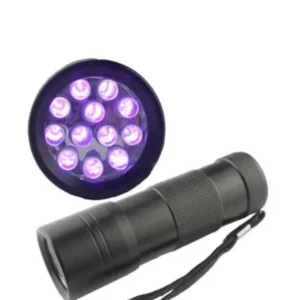 395NM UV Purple Light Waterproof Aluminium LED Torch