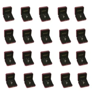 Lymphatic Magnetic Therapy Cross Design Diamond Necklace