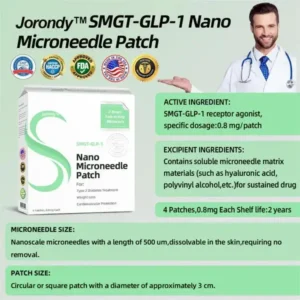 SMGT-GLP-1 Nano Microneedle Patch