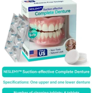 Suction-fit Complete Denture