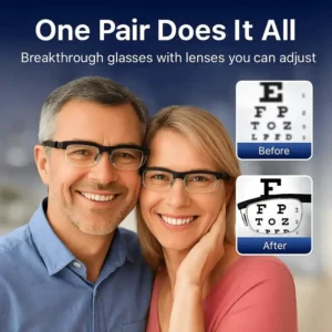 ADJUSTABLE FOCUS GLASSES See Every Moment Clearly With