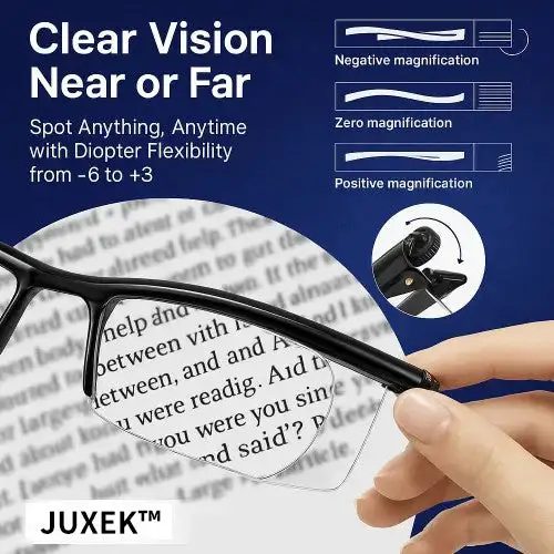 ADJUSTABLE FOCUS GLASSES See Every Moment Clearly With - Image 2
