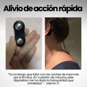 Alternative view of Tinnitus Dispositivo de Alivio