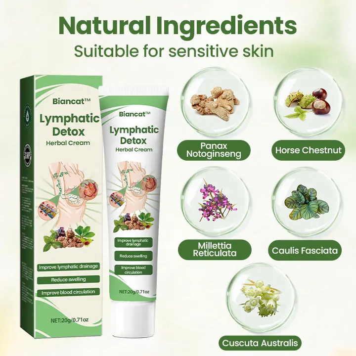 Lymphatic Detox Herbal Cream