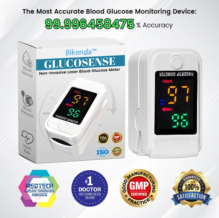 GlucoSense Non-Invasive Laser Blood Glucose Meter - Image 4
