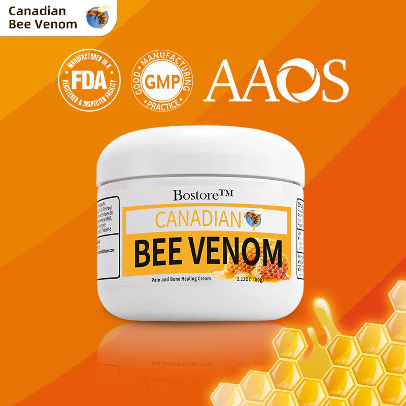 Canadian honey bee Venom Pain and Bone Healing Cream