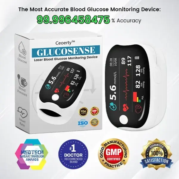 GlucoSense Laser Blood Glucose Monitoring Device - Image 3