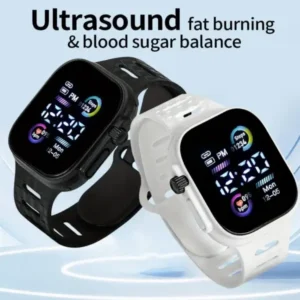 Alternative view of Ultrasonic fat burning and infrared glucose monitoring watch