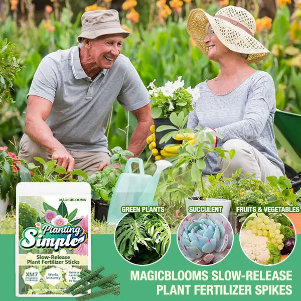 MagicBlooms Slow-Release Plant Fertilizer Spikes - Image 16
