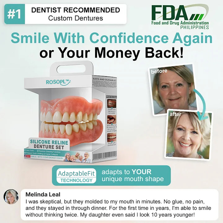 Advanced Customized Full Denture Set - Image 3