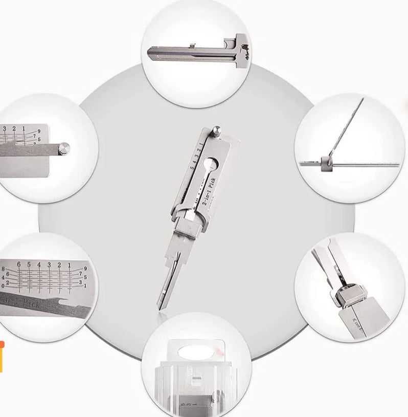Stainless Steel Master Key Decoder - Image 5