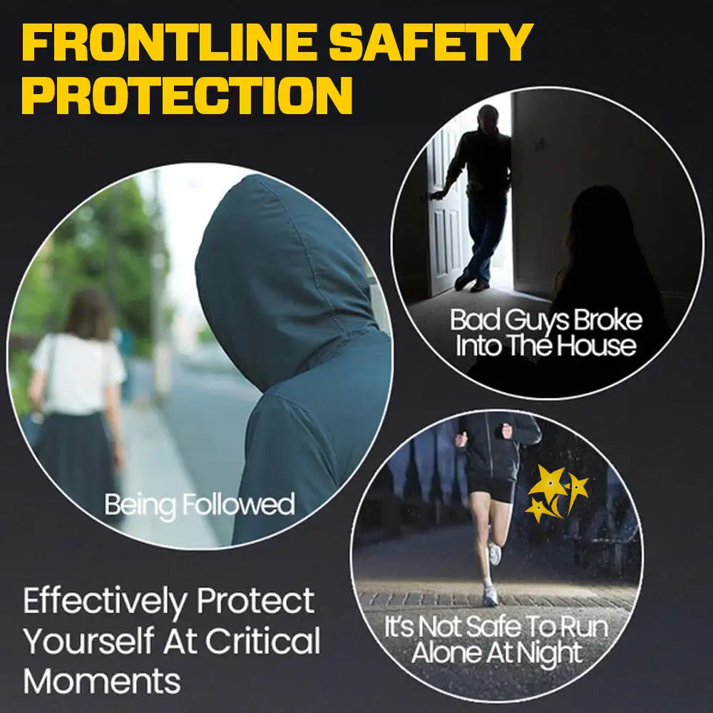 VOLTIC V77 3in1 Stun & Flashlight & Alarm Car Keychain - Image 5