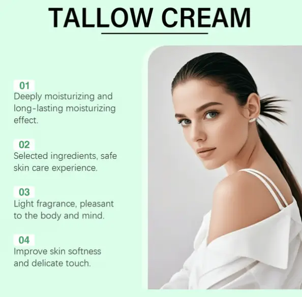 Organic Whipped Tallow Balm with Castor Oil & Frankincense - Image 5