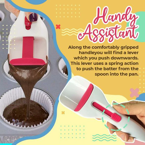 Cake Flour Paste Distribution Scoop - Image 5