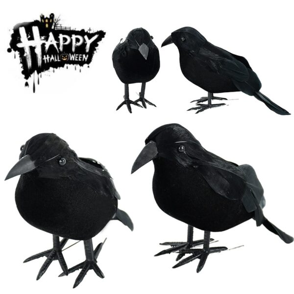 Black Crow Halloween Home Decor - Image 3