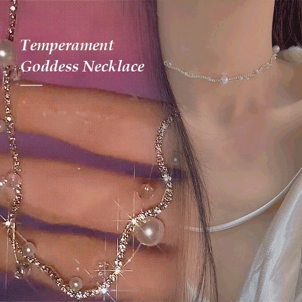 【FLOWERING LOVE】TEMPERAMENT GODDESS NECKLACE - Image 3