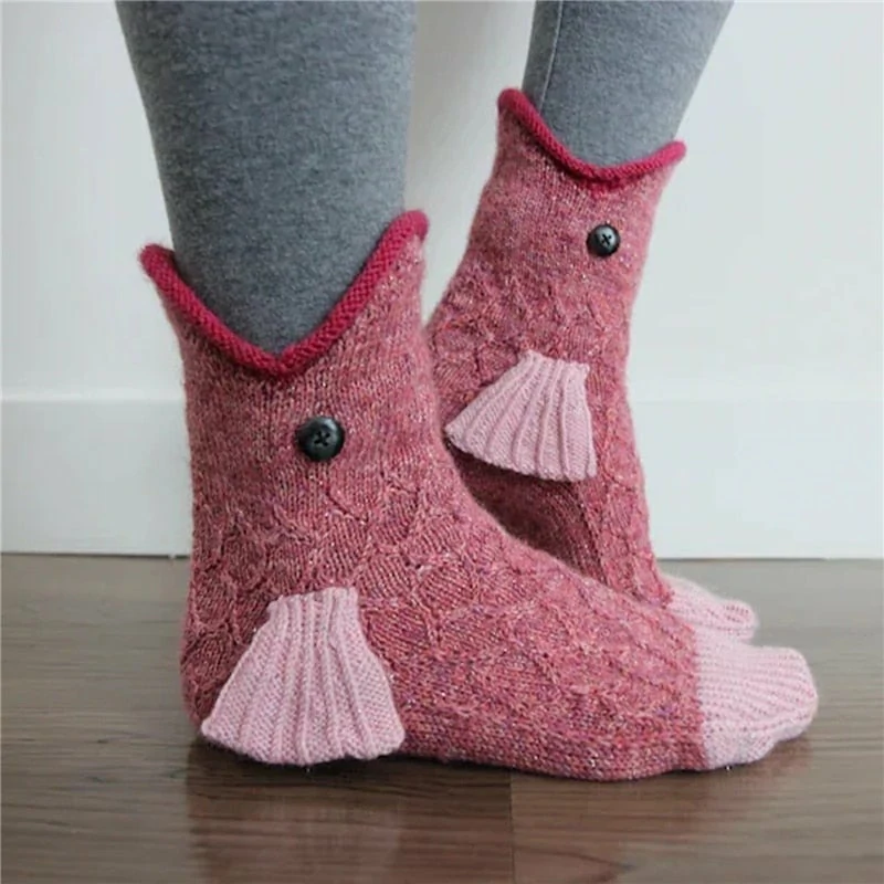 Beer Mug Knit Socks - Image 2