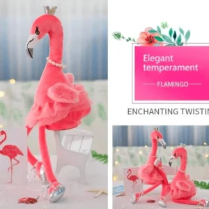 Alternative view of (❤️WOMEN'S DAY FLASH SALE - 50% OFF) 2021 NEW ELEGANT BALLET STYLE SINGING FLAMINGO PLUSH TOY