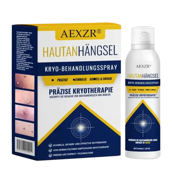 Hautanhängsel-Kryo-Behandlungsspray