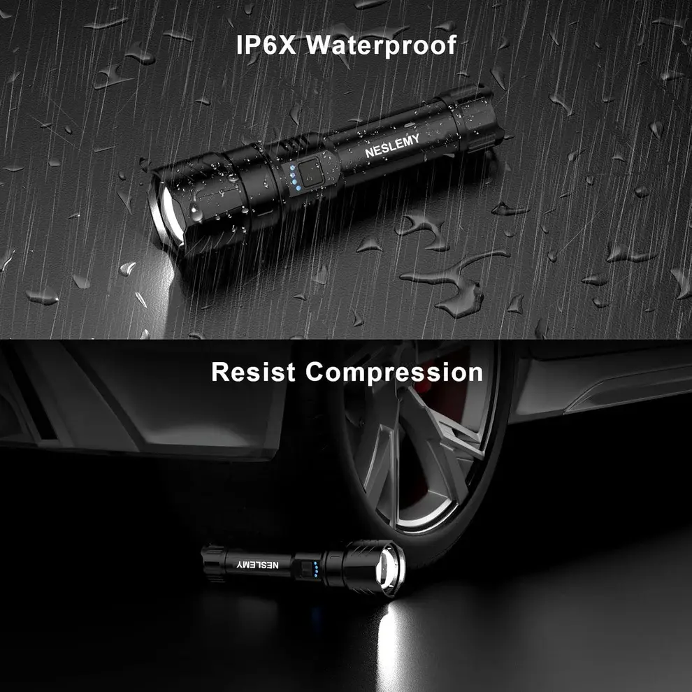 LED Flashlight – High Lumen Rechargeable Torch - Image 8