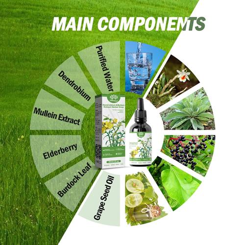 BREATHE-RIGHT DENDROBIUM & MULLEIN EXTRACT: POWERFUL LUNG SUPPORT CLEANSE & RESPIRATORY - Image 7