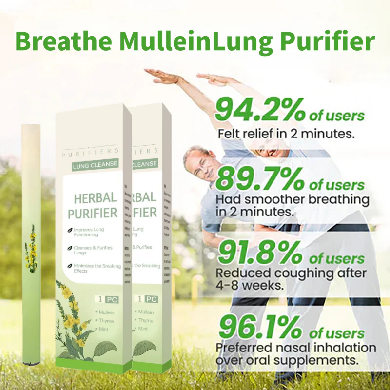 Breathe Mullein Relaxation Stick – Soothes Lungs, Detoxifies, Freshens – Natural Care - Image 5