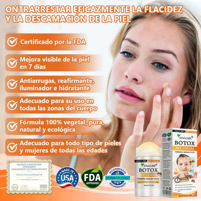 barra de esencia reafirmante con botox y veneno de abeja - Image 5