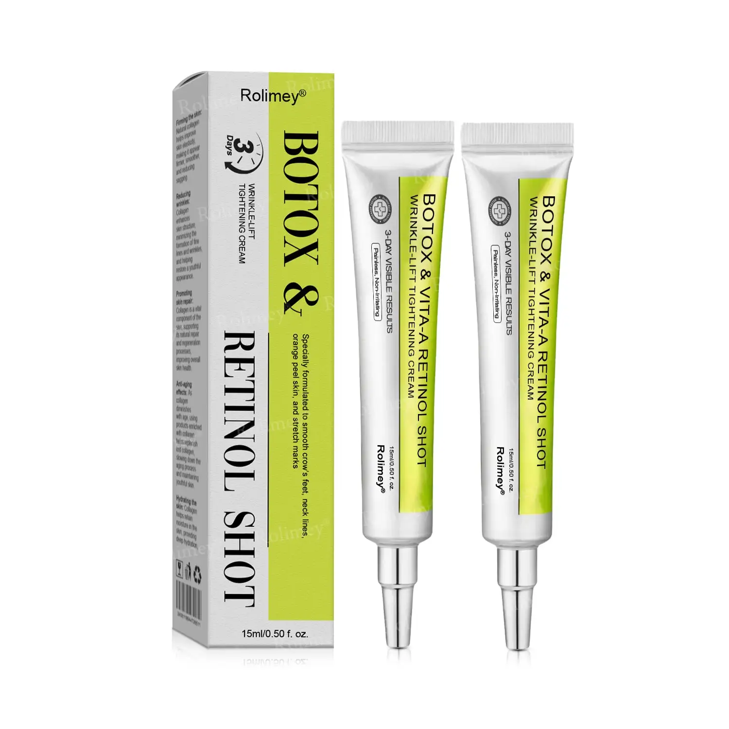 Botox & Vita-A Retinol Shot Tightening and Wrinkle-Reducing Cream - Image 18