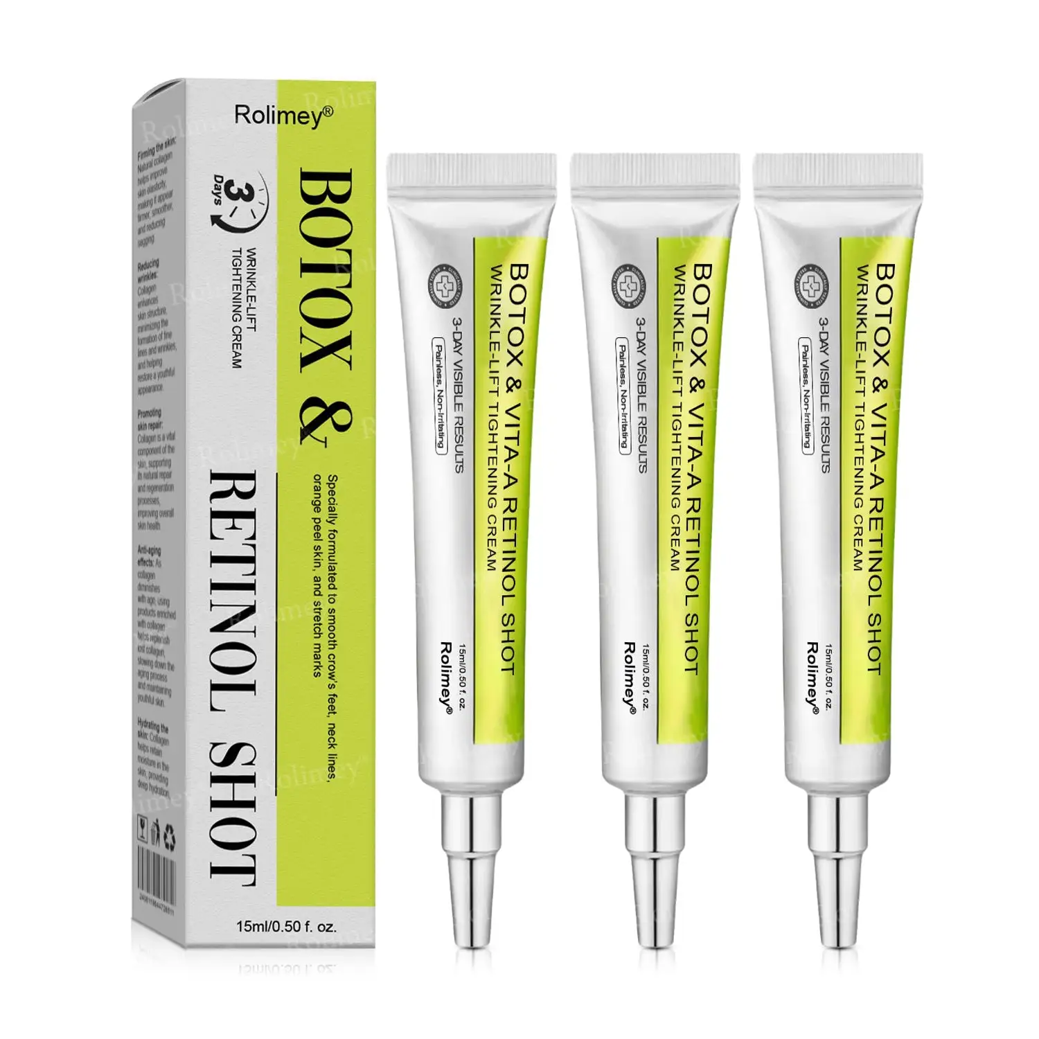 Botox & Vita-A Retinol Shot Tightening and Wrinkle-Reducing Cream - Image 23
