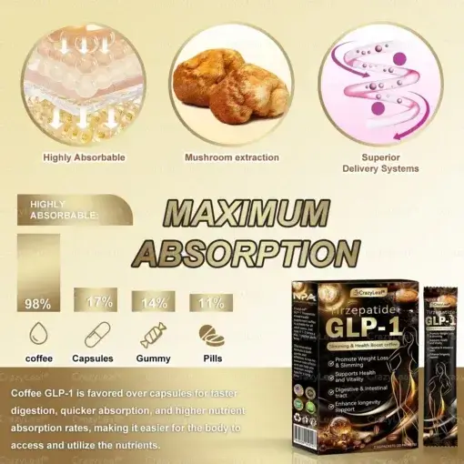 NAD Herbal Mushroom Instant Coffee - Image 11