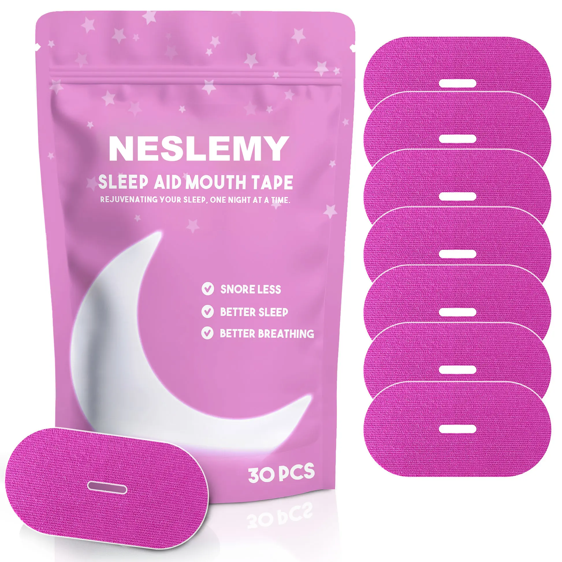 NESLEMY- Breathable Mouth Tape for Rest & Recovery