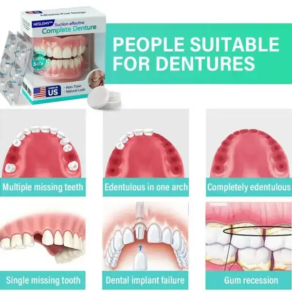 Suction-effective Complete Denture - Image 4