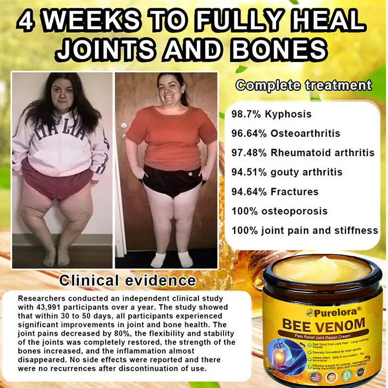 Bee Venom Pain Relief Joint Repair Cream - Image 14
