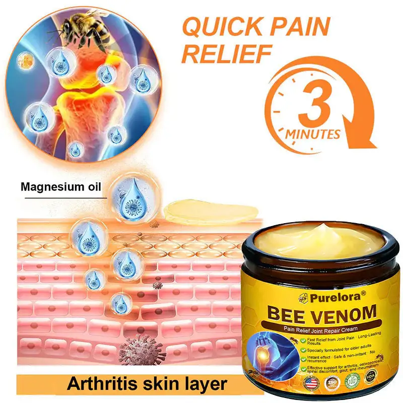 Bee Venom Pain Relief Joint Repair Cream - Image 9