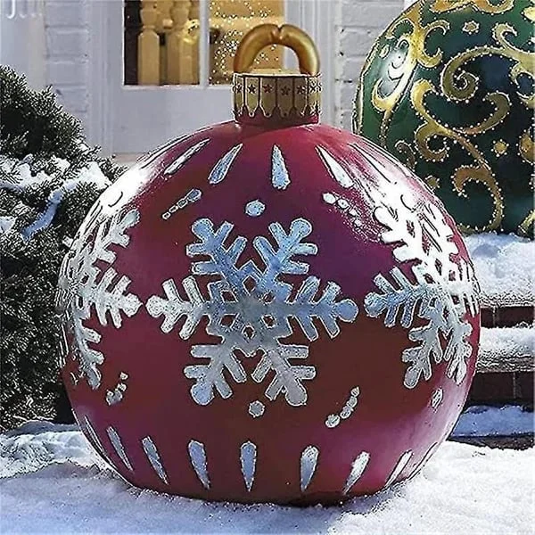 Outdoor Christmas PVC inflatable Decorated Ball - Image 10