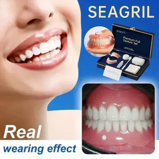 Advanced Customized Full Denture Set - Image 2