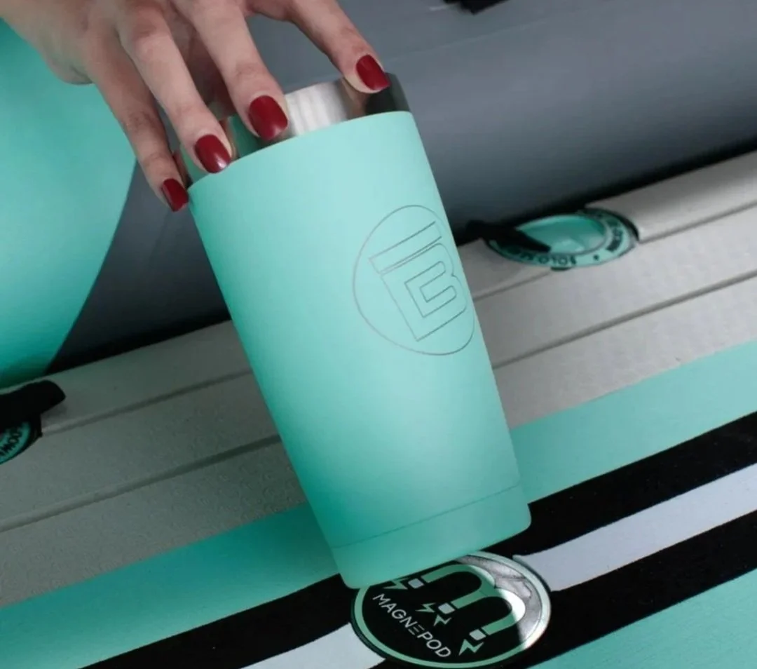 This Giant Curved Inflatable Dock Holds Up To 6 Adults and a Cooler - Image 11