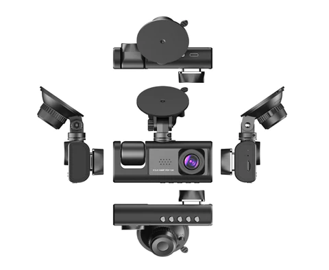 Three-Channel Dash Cam with IR Night Vision & G-Sensor - Image 7