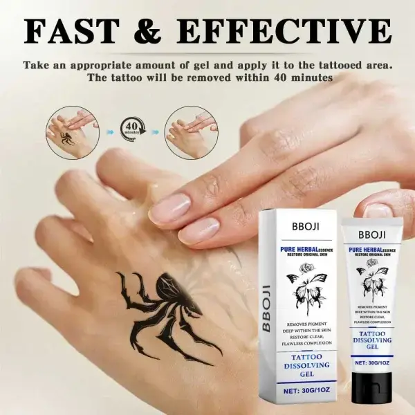 Tattoo Removal Cream - Fast Painless & Scar-Free Tattoo Erasure - Image 2