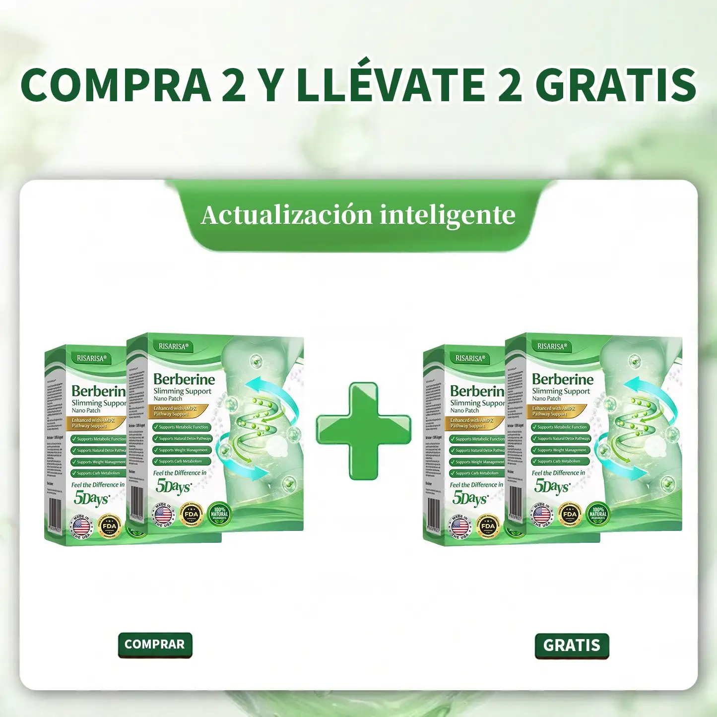 Berberine Slimming Support Nano Microneedle Patch - Image 14