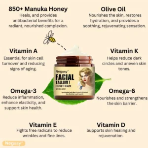 Alternative view of Whipped Beef Tallow and Manuka Honey Balm Face Cream