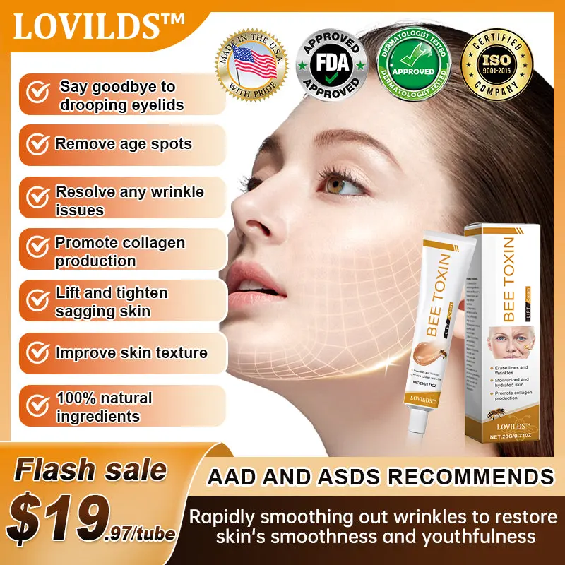 Winter Sale Bee Toxin Wrinkle Removal Cream - Image 4
