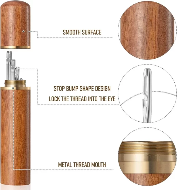 Self-Threading Sewing Needles - Image 2