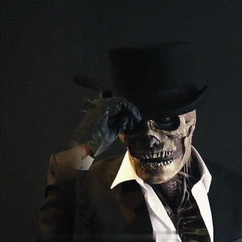 The latest skeleton biochemical mask for 2021-Creative GIF Introduction - Image 5
