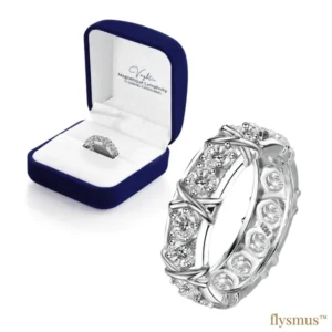 Voghtic Magnetique Lvmphvity Reinigung Kreuz Ring