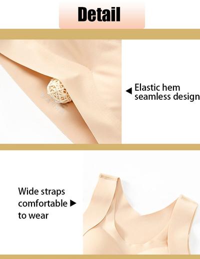 Seamless Front Buckle Support Bra - Image 15