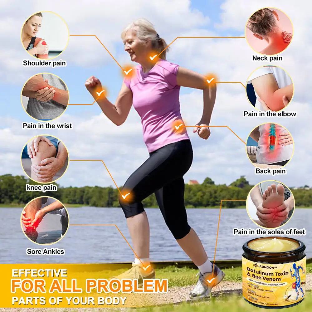 Botulinum Toxin and Bee Venom Pain Relief Bone Healing Cream - Image 5