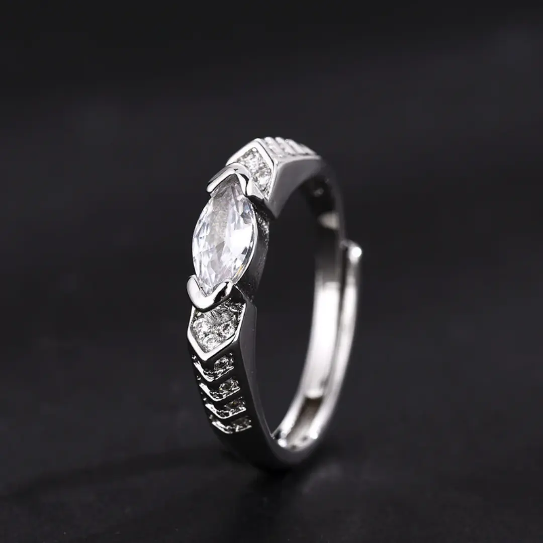 Magnetology Moissanite Diamond Ring - Image 13