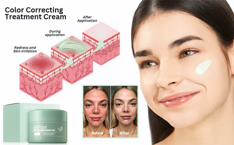 ATTDX Color Correcting Treatment Cream - Image 3